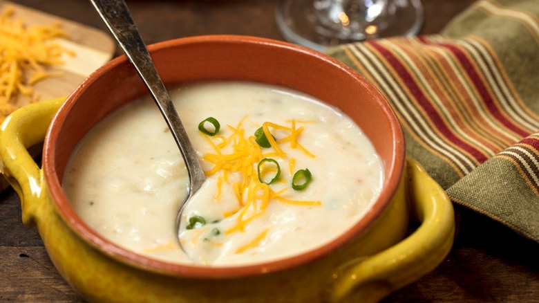 Copycat Outback Steakhouse Creamy Onion Soup recipe - The Daily Meal