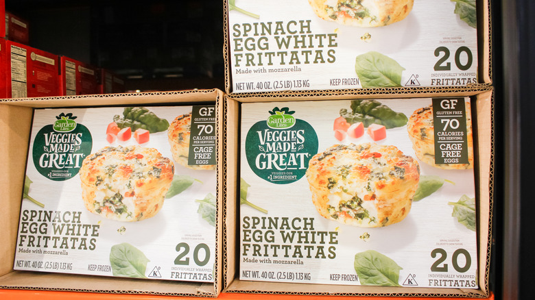 Veggies Made Great spinach egg white frittatas boxes