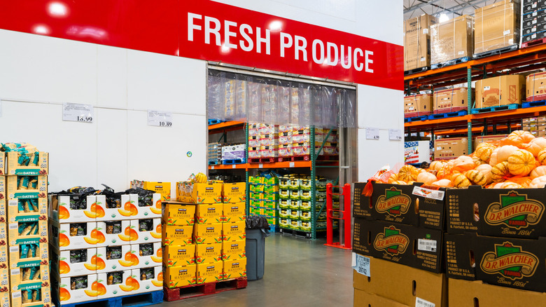 Costco produce section