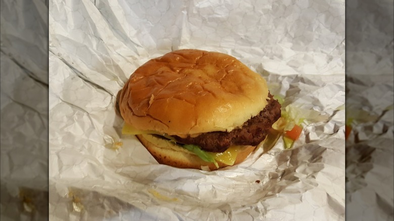 Costco cheeseburger