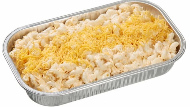 A tray of Kirkland Signature Mac and Cheese
