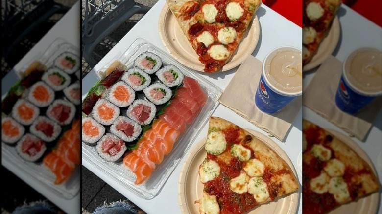 food from Costco Japan food court
