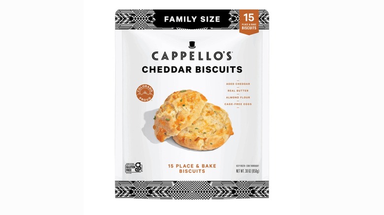 bag of Cappello's Cheddar Biscuit's