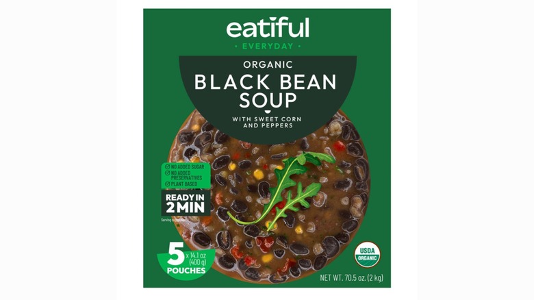 Box of Eatiful Everyday Organic Black Bean Soup