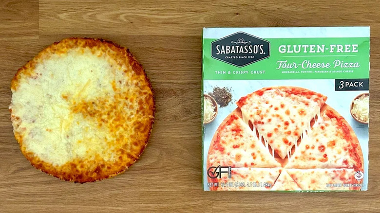 Sabatasso's Gluten-Free Four Cheese Pizza