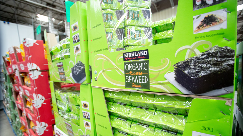 Kirkland seaweed display