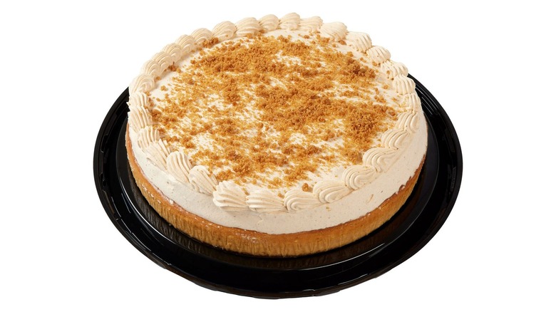 A Kirkland Signature Pumpkin Cheesecake with Whipped Topping