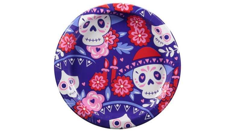 A Pizazz Day of the Dead Plate