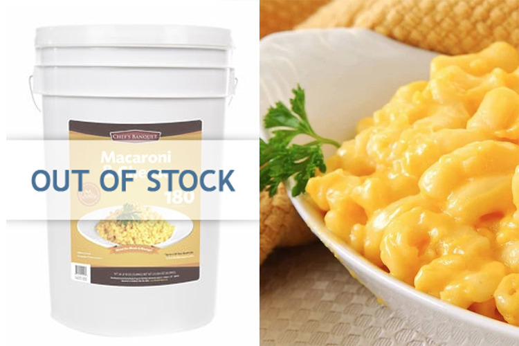 Costco Offers a 27Pound Bucket of Mac and Cheese That Lasts 20 Years