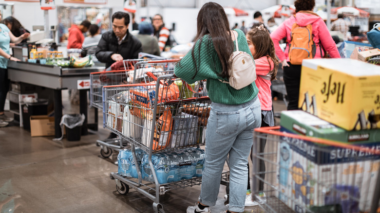 Costco shoppers