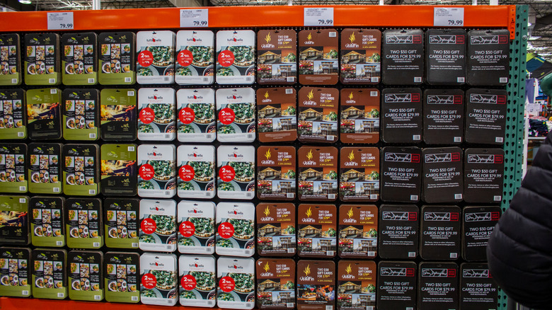 Costco gift card wall