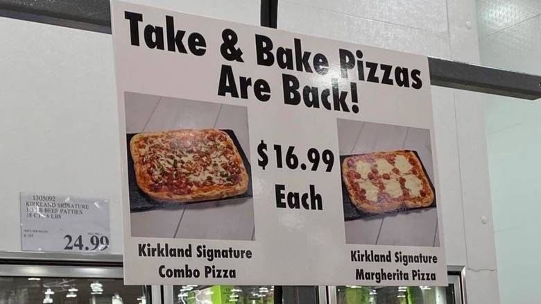 Costco combo pizza banner 