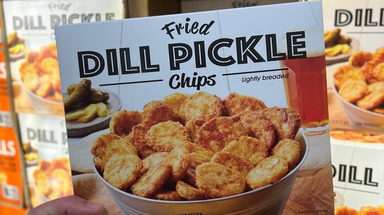 Costco's fried dill pickle chips