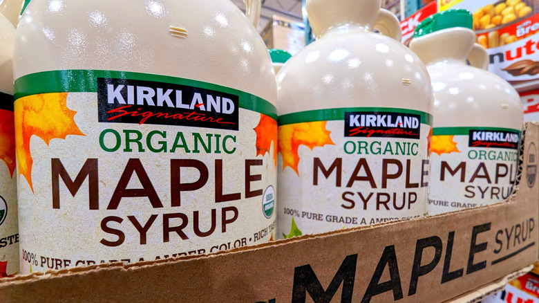 Kirkland maple syrup