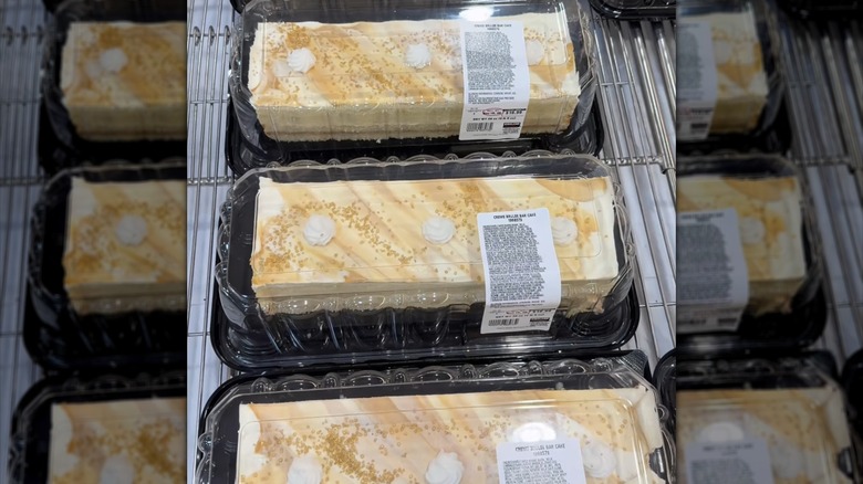 Crème Brûlée Bar Cakes at Costco