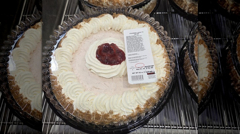 Strawberry Cream Pie in its package