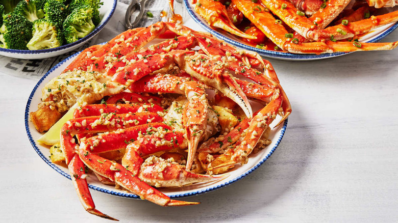 Red Lobster crab dinner