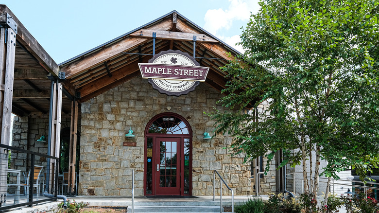 storefront of maple street biscuit company