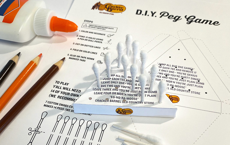 cracker barrel peg game