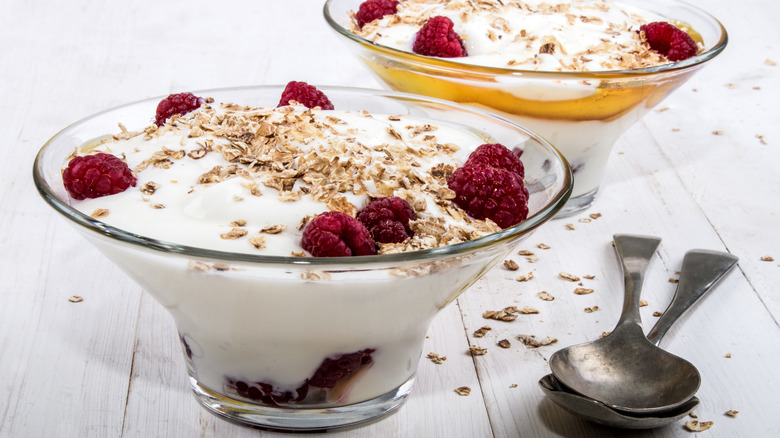 two bowls of cranachan