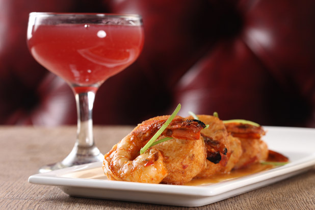 Django Unchained: Dynamite Shrimp and Grits with Red Eye Gravy