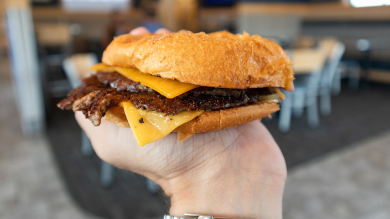 butterburger in someone's hand