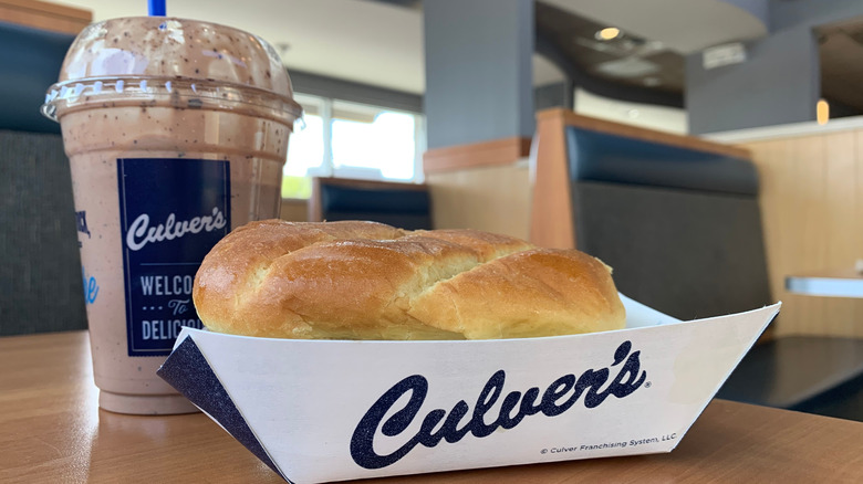 Culver's sandwich and concrete mixer