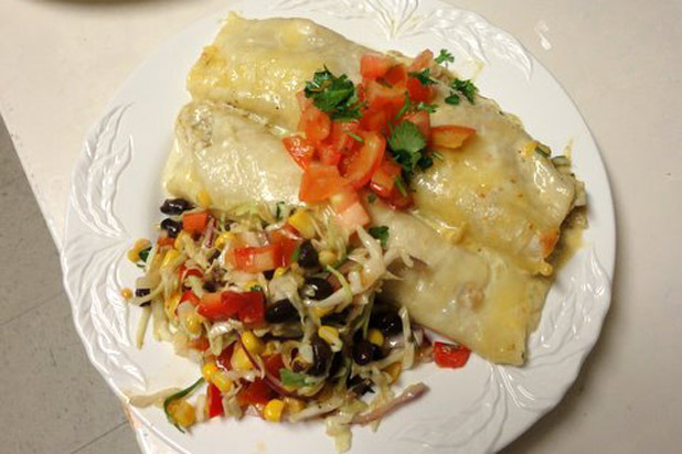 5. Chicken Enchiladas Suizas