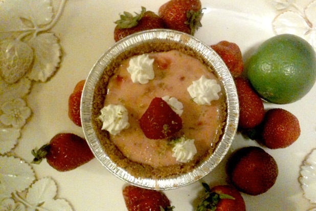 8. Strawberry Margarita Pie