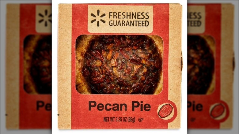 A box of Freshness Guaranteed Mini Pecan Pie