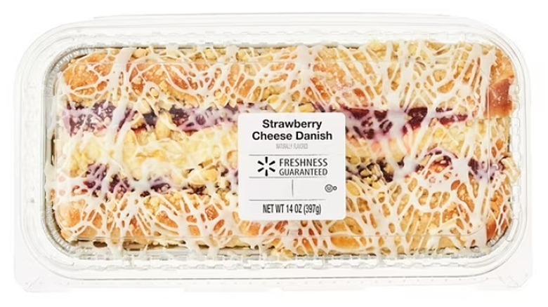 Close up image of the Freshness Guaranteed Strawberry Cheese Danish