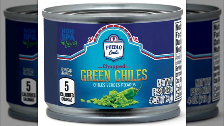 Pueblo Lindo Chopped Green Chilies