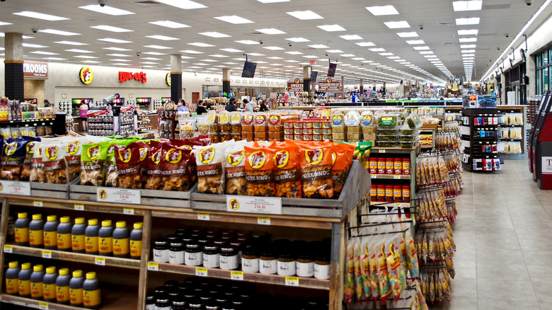 Inside a Buc-ee's store