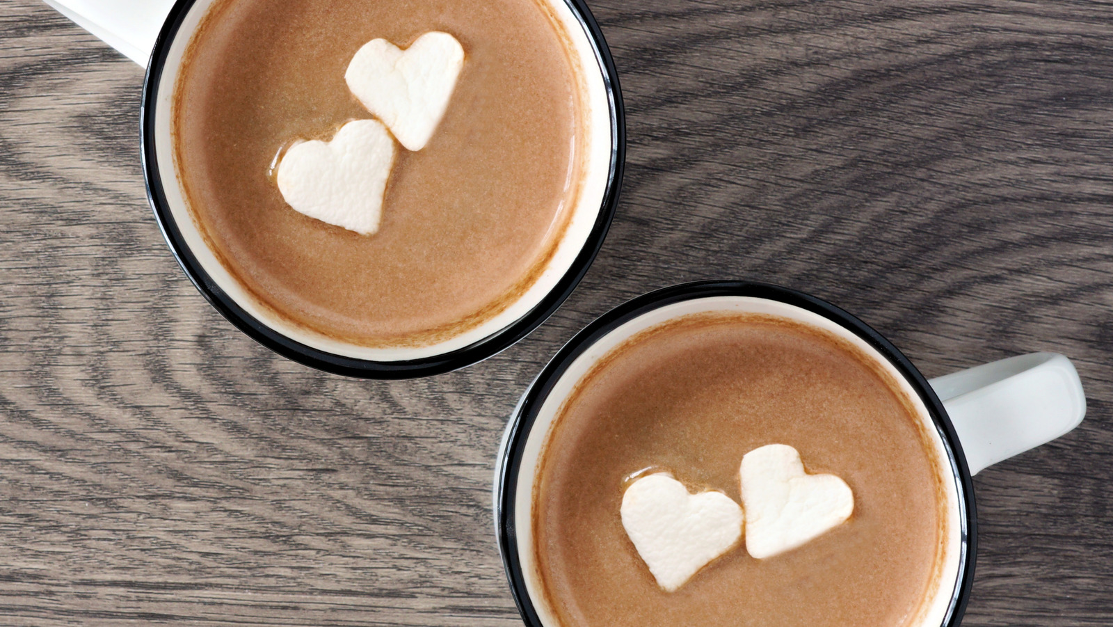 Cut Frozen Cool Whip Into Shapes To Decorate Your Hot Cocoa