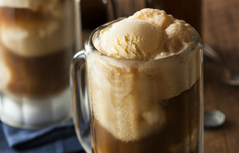 Cynar Root Beer Float