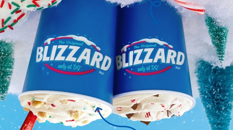 Dairy Queen holiday blizzards