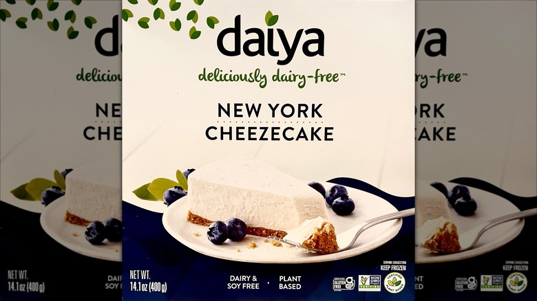 Daiya New York Cheezecake package