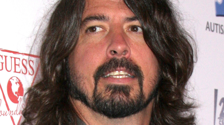 Dave Grohl on red carpet