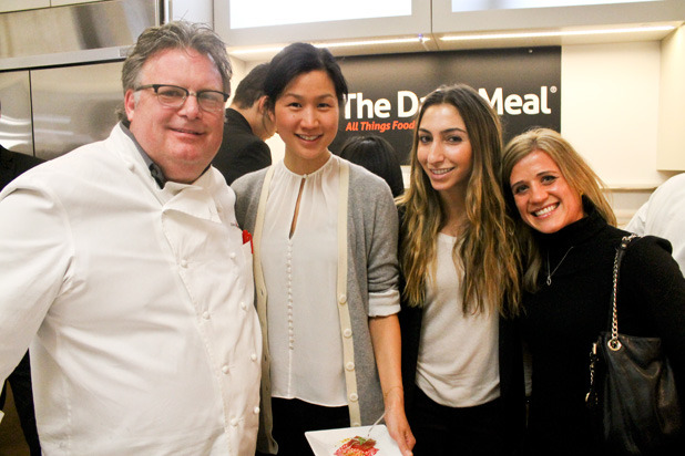 Guests Pose with the Chef