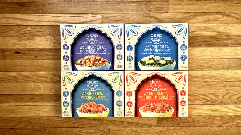 Assorted Deep Indian Kitchen Entrees