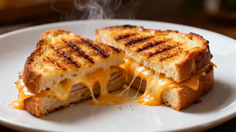 Grilled cheese sandwiches
