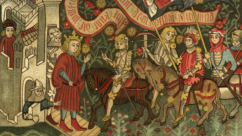 Joan of Arc manuscript illustration