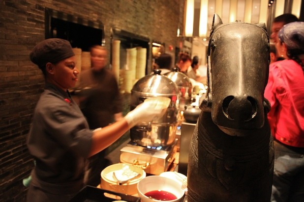Serving Dim Sum Inside The Setai