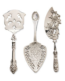 Rococo Cake Server