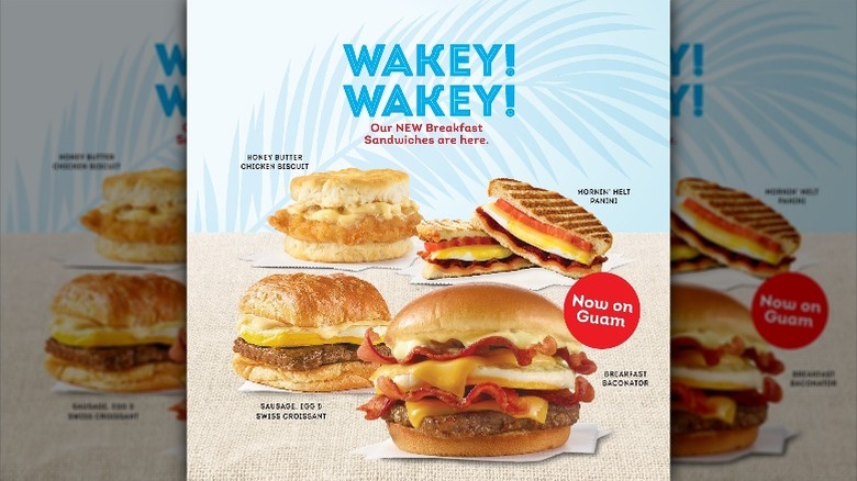 Wendy's breakfast sandwiches ad