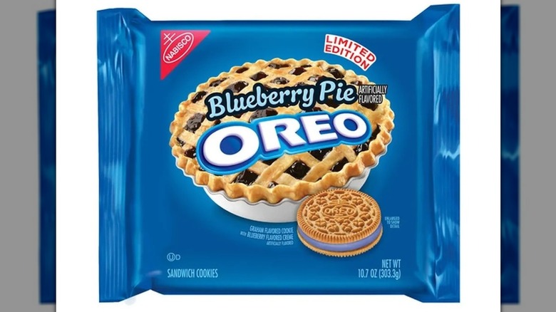 Blueberry Pie Oreos package