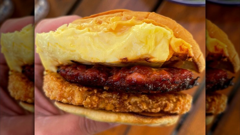 Kasama breakfast sandwich