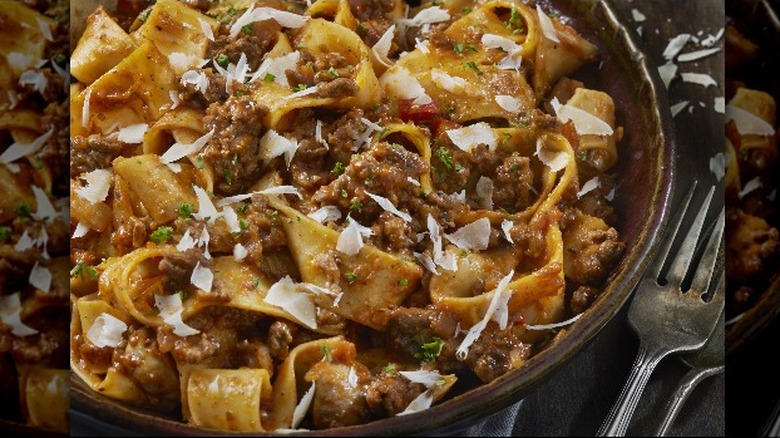 Pasta bolognese
