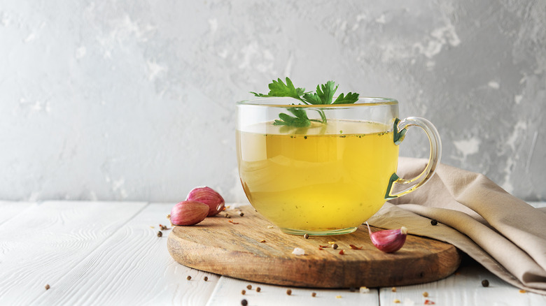 Cup of bone broth