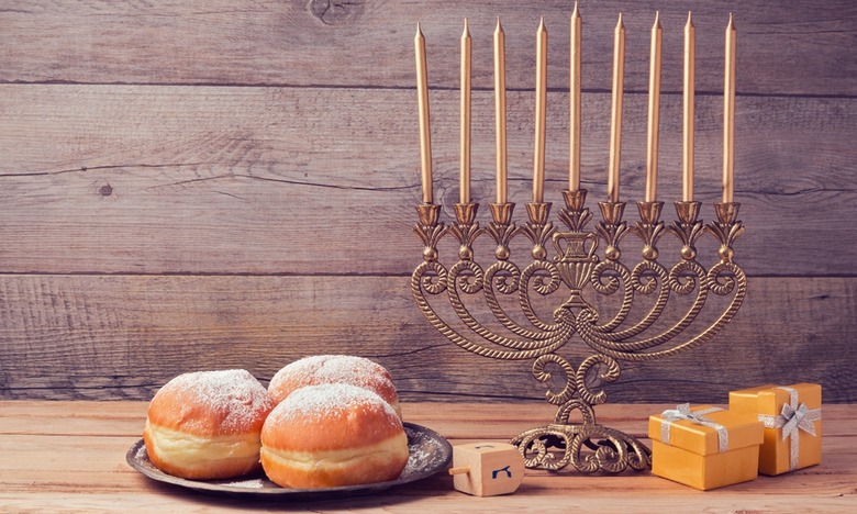 Sufganiyot or Jelly Doughnuts